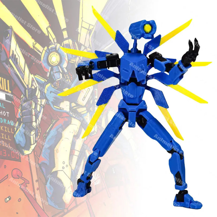 Ultrakill V1 3D Printed Mannequin Dummy 13 Series Toys Action Figures Multi-Jointed Movable Robot Customized Gift In Stock