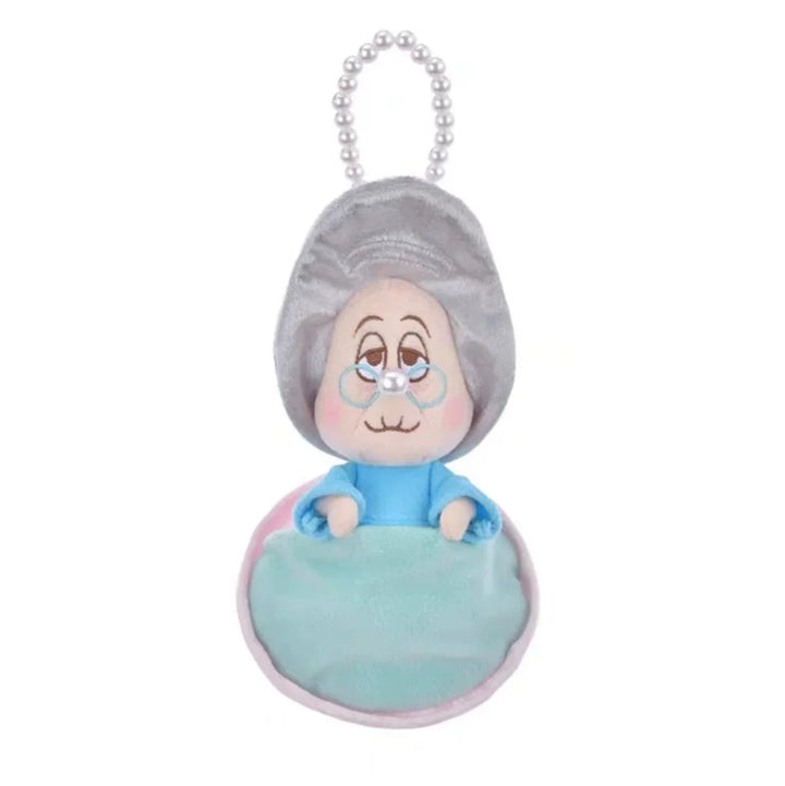 Cartoon Oyster Grandma Baby Oyster Series Plush Doll Bag Pendant Pearl Chain Alice Keychain Cute Cartoon Doll Decoration Gifts