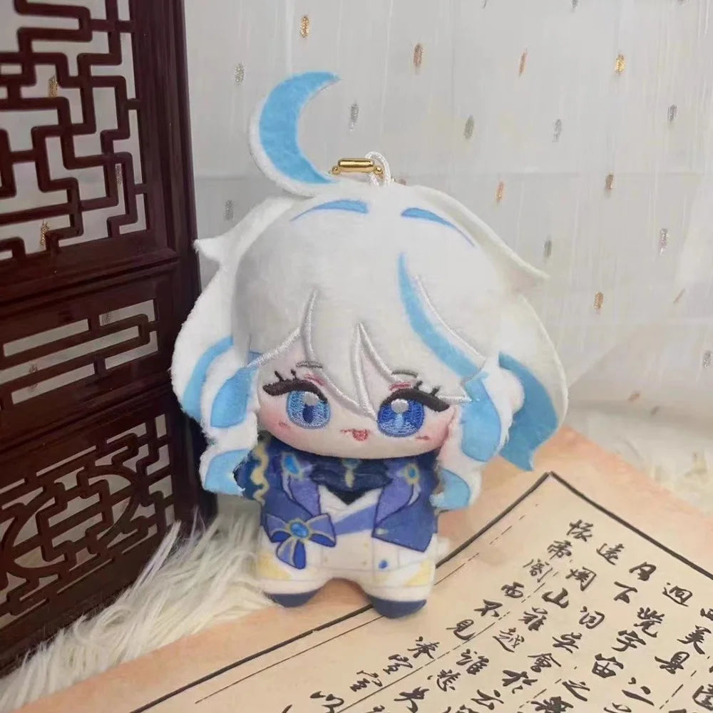 Genshin Impact Plush Shikanoin Heizou Keqing Diluc Klee Anime Stuffed Doll Starfish Body Cartoon Figure Pendant Toys