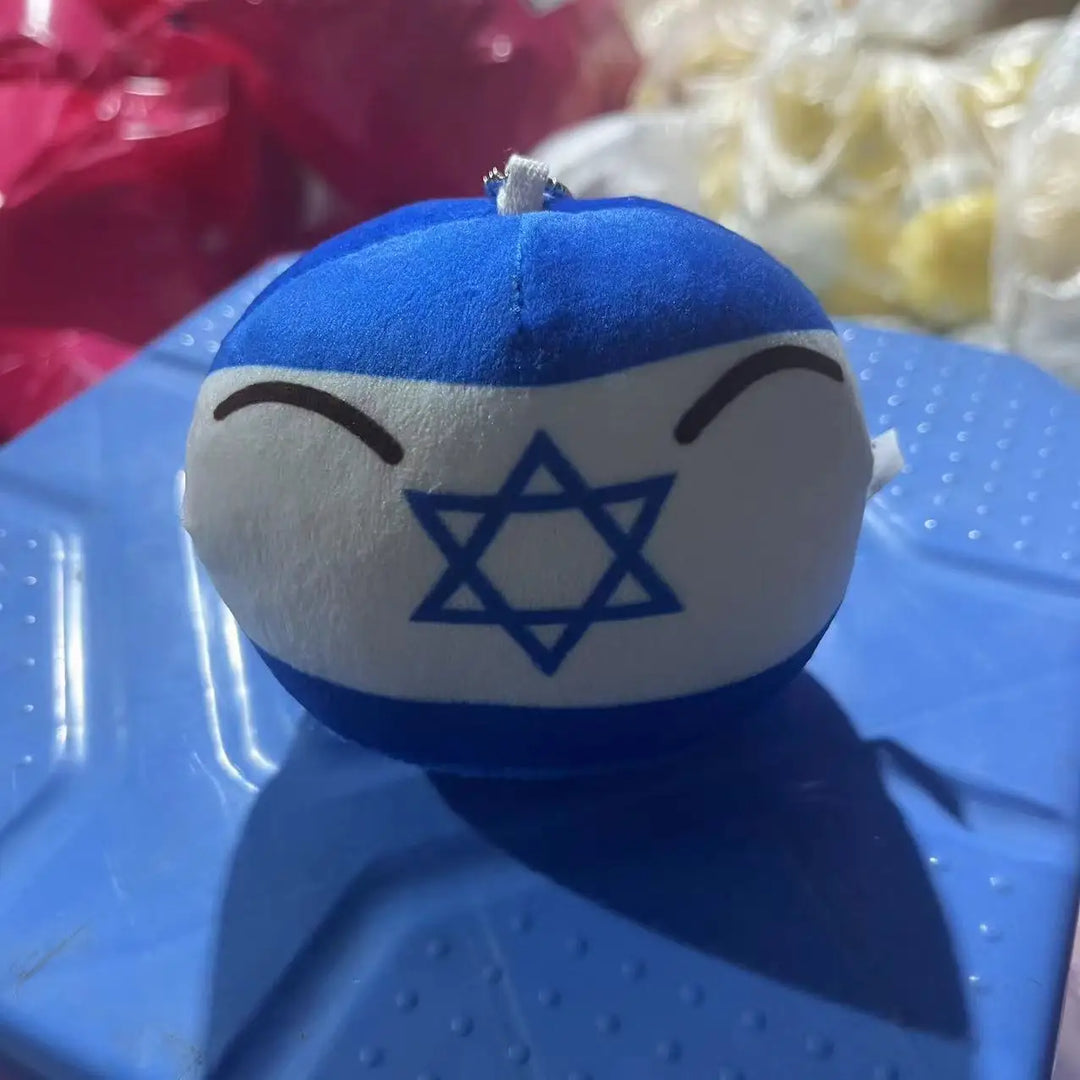 70 styles 10cm Country Ball Plush Toys Polandball Pendant Country Balls Countryball Stuffed Doll Toy Christmas Gift for Kids
