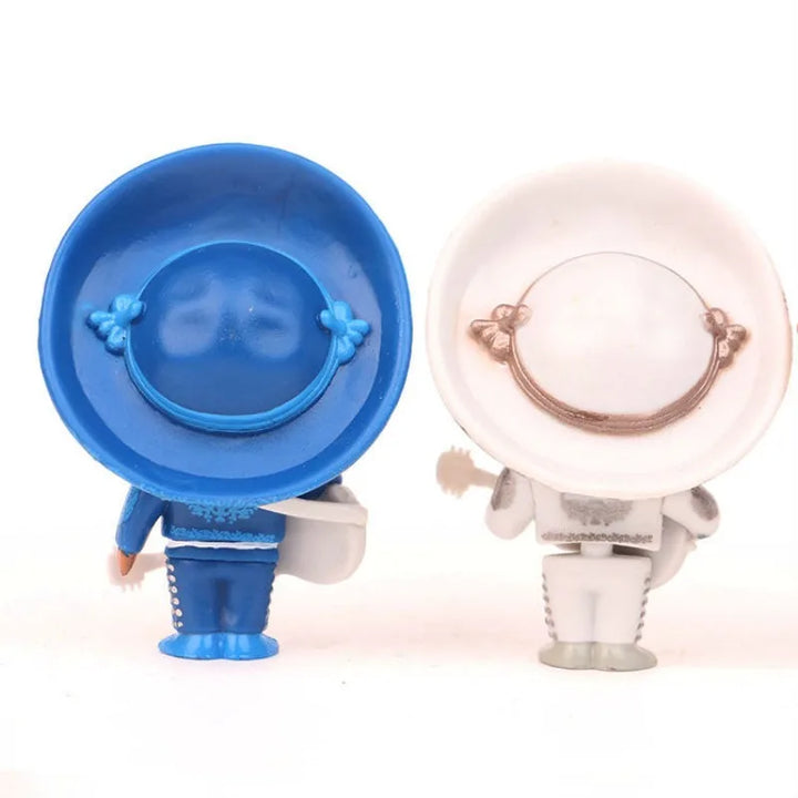 8 Pcs Cartoon Coco Handmade Doll Creative Desktop Ornament Decoration Miguel Cartoon Doll Children Mini Toy Fans Christmas Gift