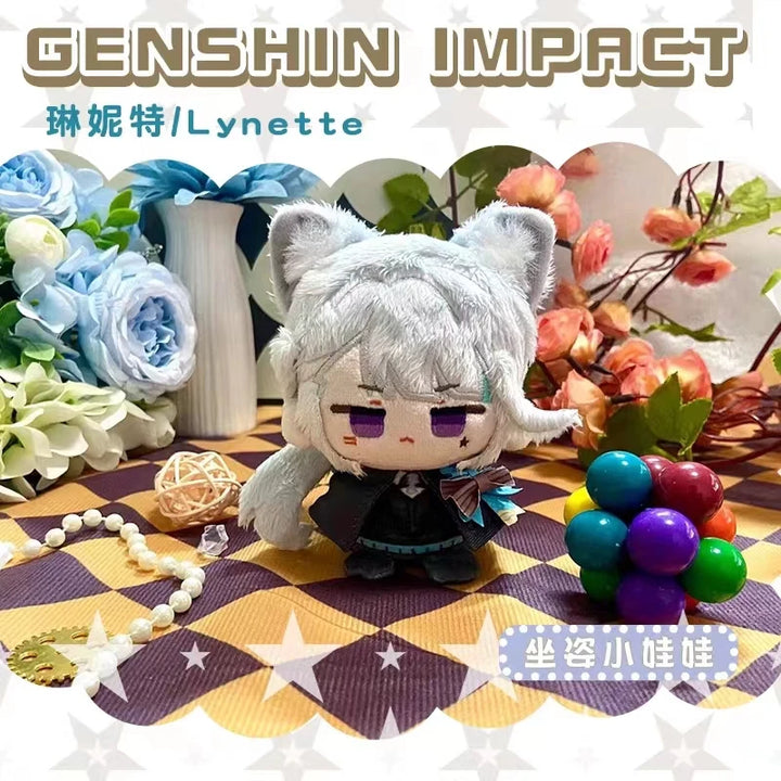 Genshin Impact Plush Toys Gaming Al Haitham Cyno Xiao Baizhu Cartoon Figure Pendant Anime Stuffed Doll Gift For Kids
