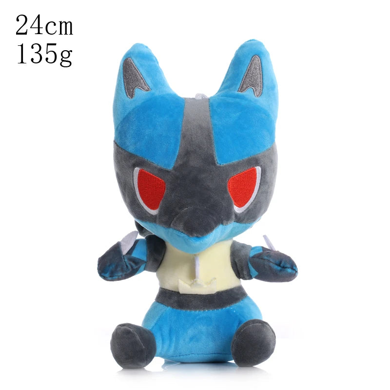 Pokemon Plush Toy Riolu Sprigatito Lugia Litten Cyndaquil Mewtwo Pikachu Peluche Gengar Blastoise Sandshrew Quilava Phanpy Doll