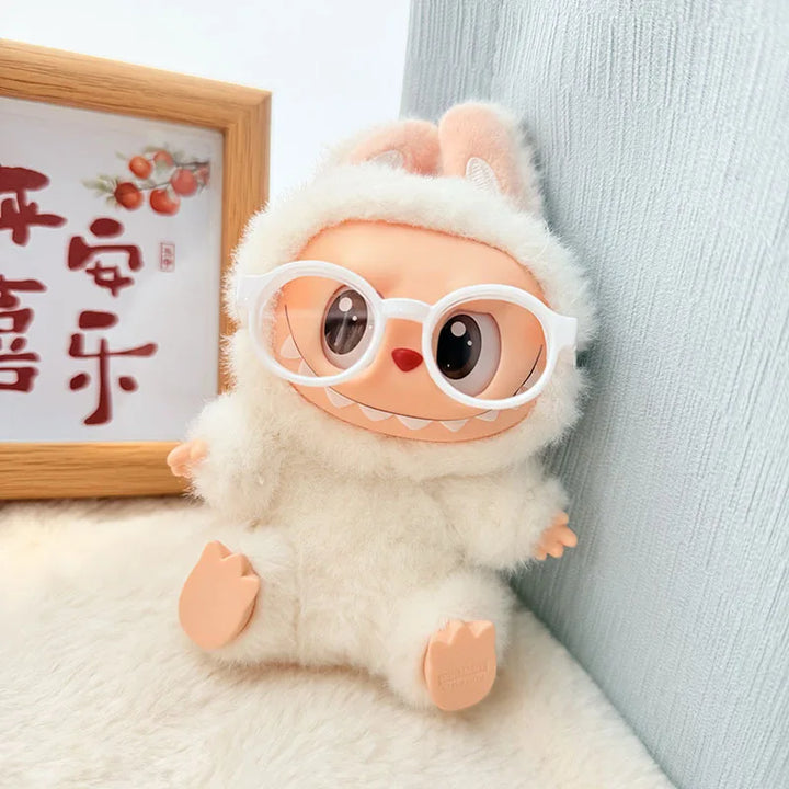 Labubu Doll Grasses 15/17cm Plush Doll'S Accessories Sitting Party Labubu I II Idol Dolls Grasses