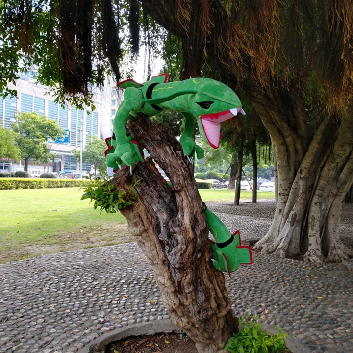 200cm Rayquaza Pokemon Large Plush Toys Anime Stuffed Dolls Kawaii Pokémon Ornament Plushie Soft Gift for Children Kids