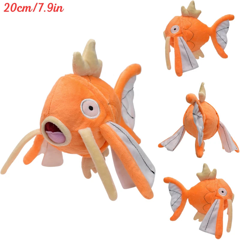 Kawaii Pokemon Gengar Magikarp Psyduck Soft Plush Toys Mew Mewtwo Poliwag Lapras Galarian Ponyta Stuffed Animals Peluche Dolls
