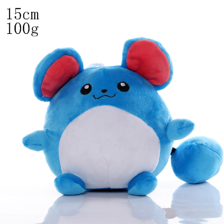 Pokemon Plush Toy Riolu Sprigatito Lugia Litten Cyndaquil Mewtwo Pikachu Peluche Gengar Blastoise Sandshrew Quilava Phanpy Doll