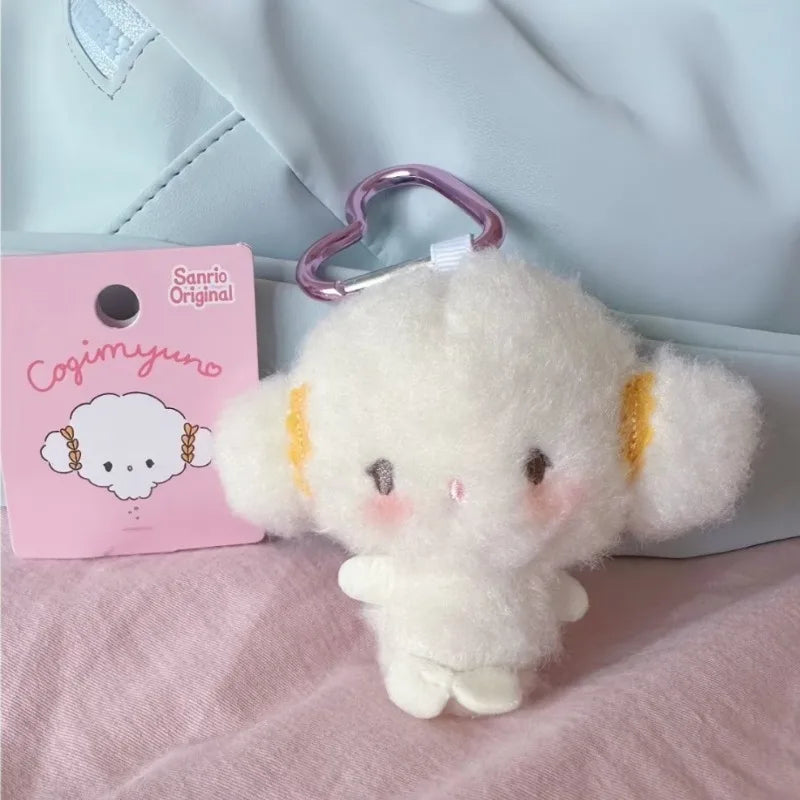 8Cm Kawaii Sanrios Cogimyun doll Plush Toys mini cloud plush Kuromi keychain Kawaii Cogimyun Bag Pendant Bag Accessories Gift
