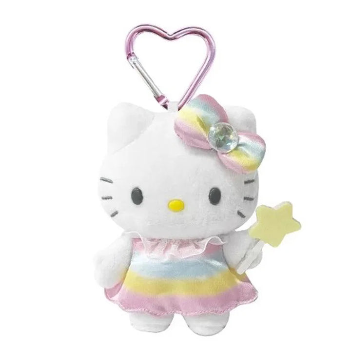 10cm Sanrio Hello Kitty NIC Unicorn Mermaid Long Legs Heiseic  Plush Doll Pendant Plush Kuromi My Melody Accessories For gril