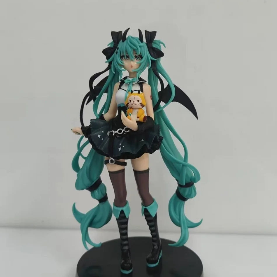 In Stock Trio-Try-It Hatsune Miku Anime Figure Rascal The Raccoon Demon Style Pvc Action Figures Ko Model Collection Toys