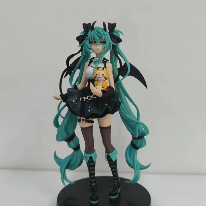 In Stock Trio-Try-It Hatsune Miku Anime Figure Rascal The Raccoon Demon Style Pvc Action Figures Ko Model Collection Toys