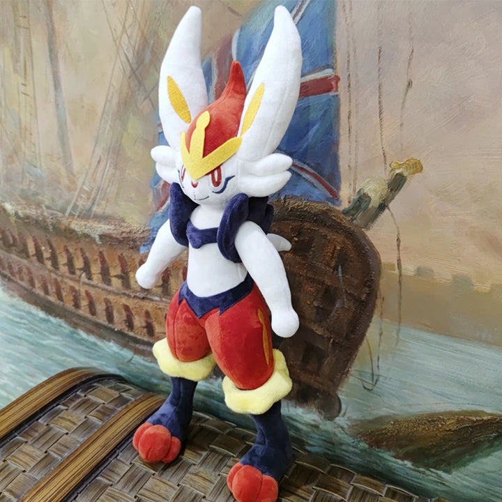 50/70cm Cinderace Pokemon Large Plush Toys Anime Cute Dolls Soft Stuffed Pokémon Kawaii Pillow Birthday Gift for Children Kids