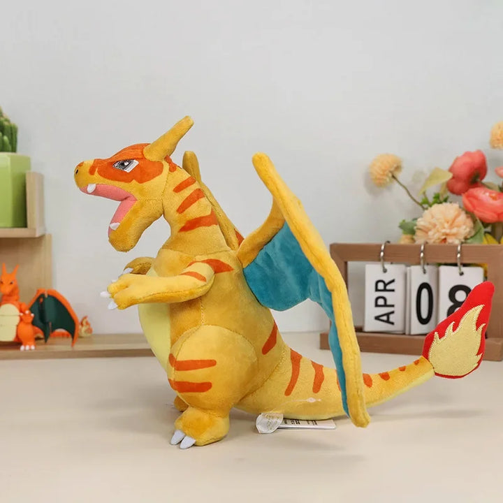 22cm Charizard Pokemon Plush Toys Anime Doll Pillow Cartoon Charmander Pokémon Plushie Kawaii Stuffed Gift for Kid Birthday Xmas