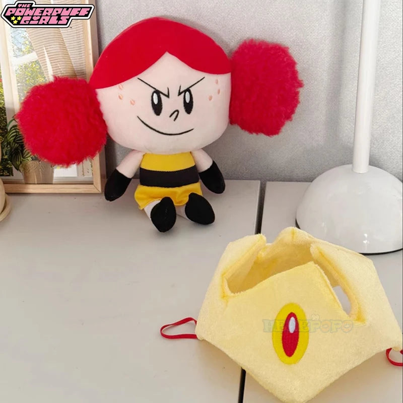 Collectible 25cm Plush Toys of The Powerpuff Girls Movie Villain Characters - Princess Morbucks and Mojo Jojo