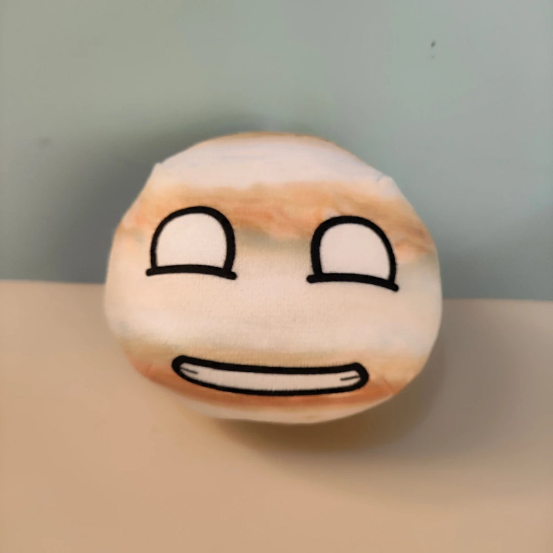 10cm Planet Plush Toy Collection Earth Moon Sun Mars Venus Jupiter Saturn Uranus Neptunr Dolls Cognitive Stuffed Toy Polandball