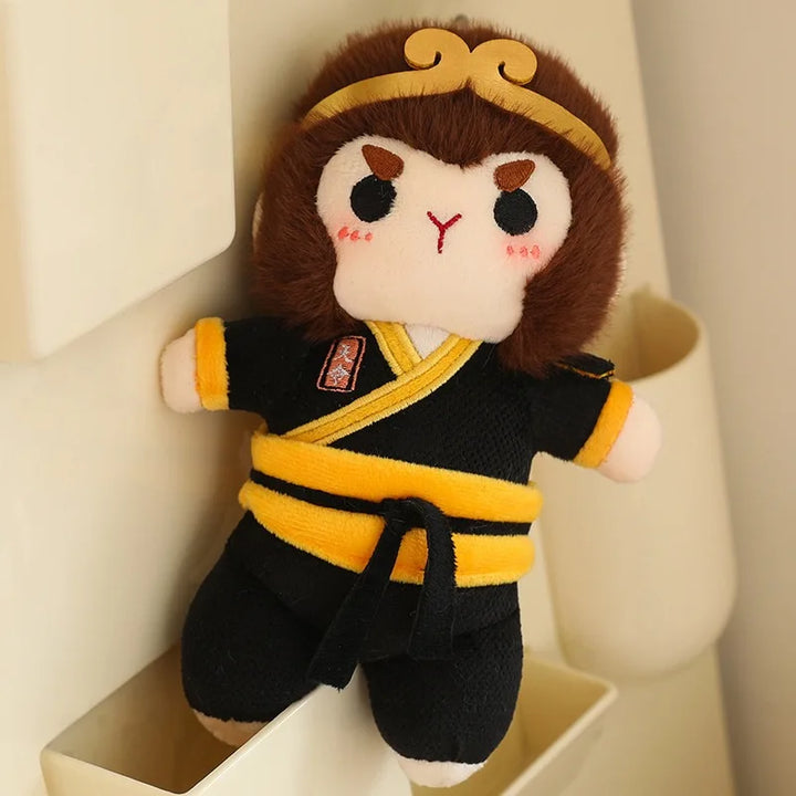 In Stock Black Myth: Wukong Plush Sun Wukong Figure Bolster Pillow Doll Game Anime He Wukong Cute Soft Sofa Kids Christmas Gifts