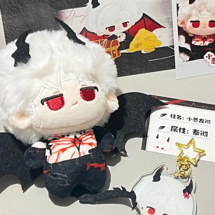 10cm cartoon Love and Deespace‌ Soft Plush Doll Key Chain Cute Backpack Pendant Ornament Sylus‌ Cotton Doll Girls Christmas Gift