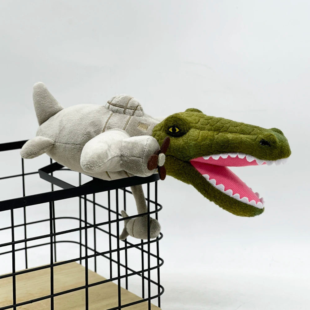 New Hot 30cm Bombardiro Crocodilo Plush Funny Tralalelo Tralala Stuffed Doll Pillow Toy For Kid Birthday Gifts