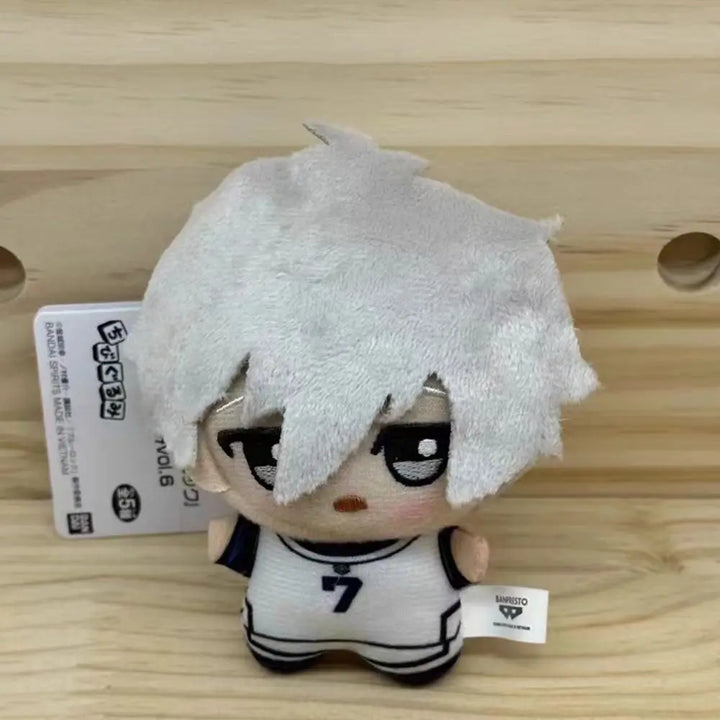 Blue Lock Plush Isagi Yoichi Nagi Seishiro Bachira Meguru Mikage Reo Anime Cosplay  Pendant Keychain Stuffed Doll Kids Gift