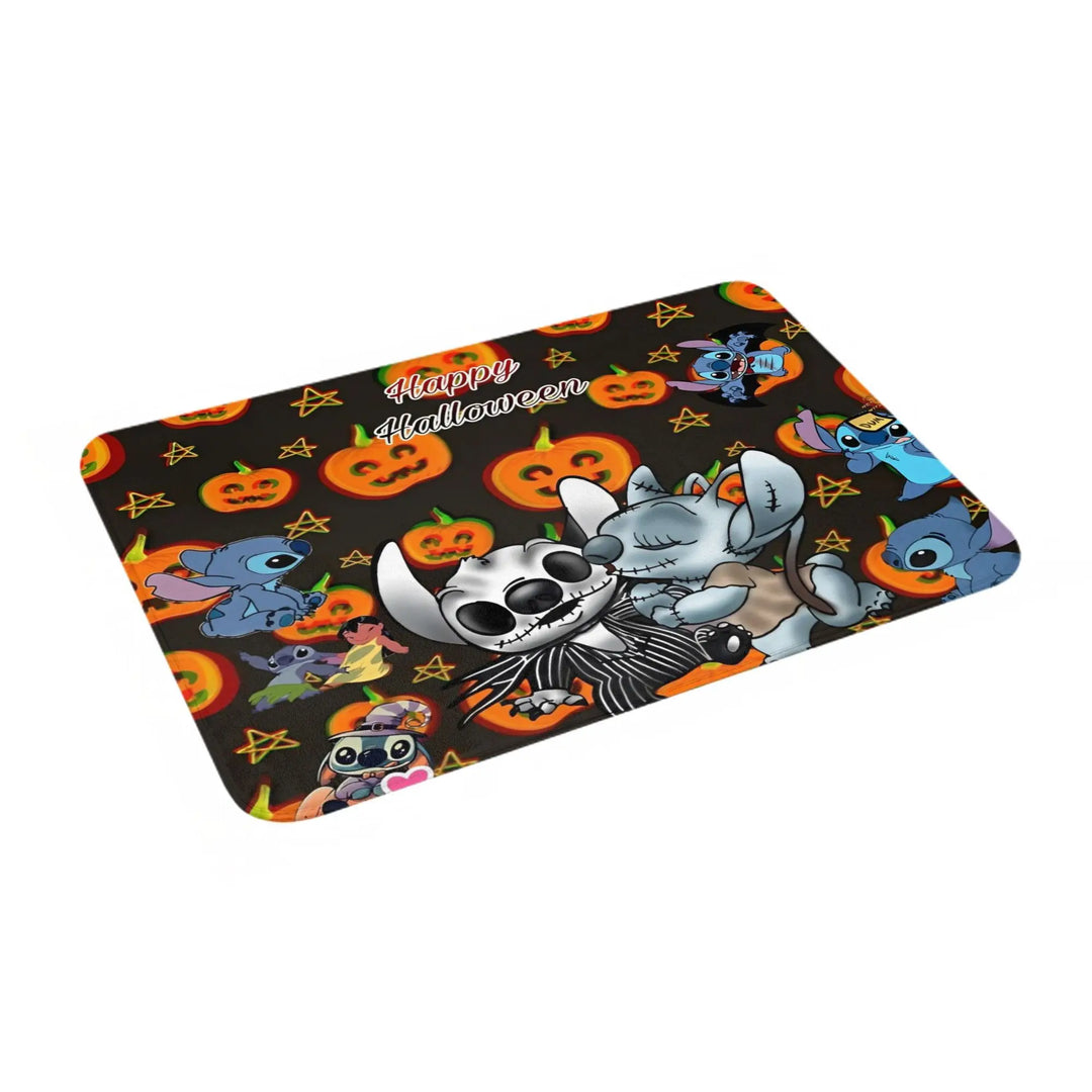 Hawaiian Stitch Bathroom Rugs Mat Quick Dry  Bath Rugs Mats Carpet Non-Slip for Kitchen Shower