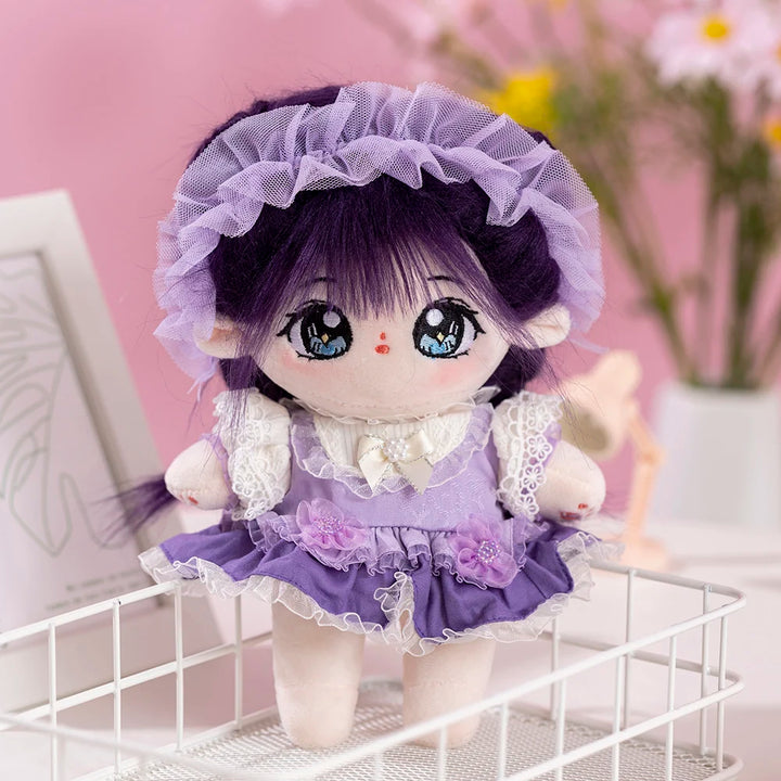 Cute IDol Doll 20cm Baby Stuffed Plush Toys Anime Plush Star Dolls Children Gifts Dolls Girls Cute Dolls Toys