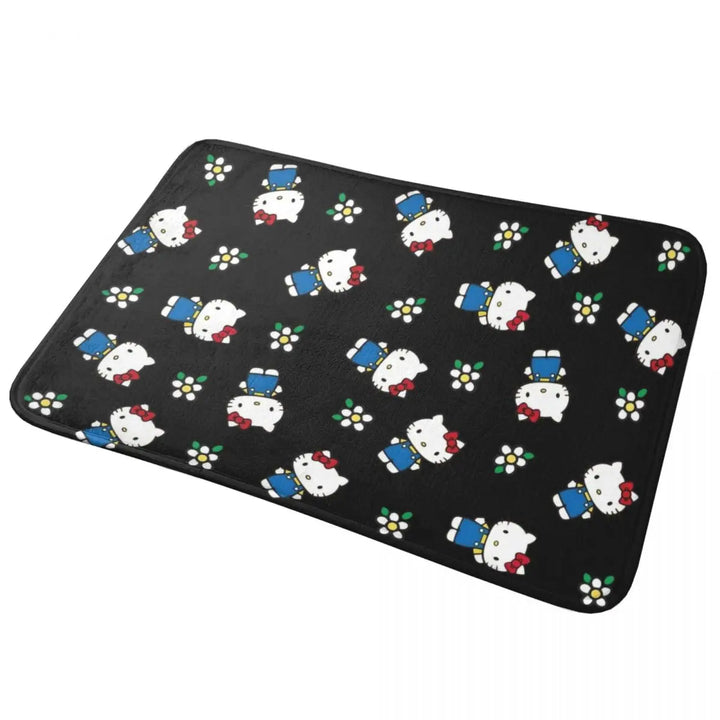 Hello Kitty Cartoon Memory Foam Bathroom Rugs Ultra Soft Non-Slip Carpet Bath Mat Water Absorbent for Shower Tub