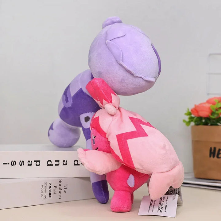 27cm Pokemon Tinkaton Plush Toys Anime Doll Pillow Cartoon Tinkatink Pokémon Plushie Stuffed Kawaii Gift for Kids Birthday Xmas