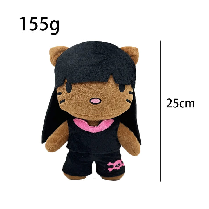 2025 New Hello Kitty Lil peep Kanye Tylerthecreator Plush Toy Doll with Clothes Stuffed Soft Plush Toys Fans Collect Gifts