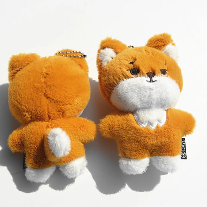 Cute Plush Toy Kpop Day6 Sungjin Wonpil Dowoon Pendant Soft Stuffed Doll Keychain Car Backpack Bag Key Ring Decor Kid Gifts