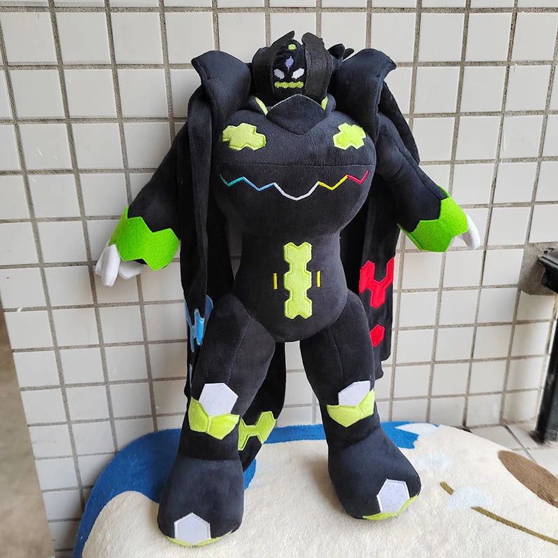 45cm Zygarde Large Pokemon Plush Toys Anime Doll Cute Pokémon Ornament Kawaii Plushie Pillow Birthday Gift for Children Kids