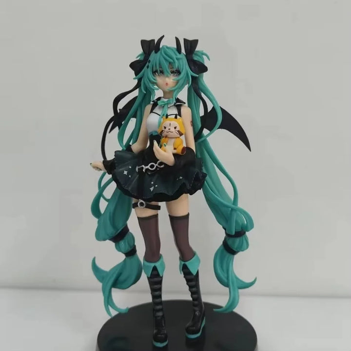 In Stock Trio-Try-It Hatsune Miku Anime Figure Rascal The Raccoon Demon Style Pvc Action Figures Ko Model Collection Toys