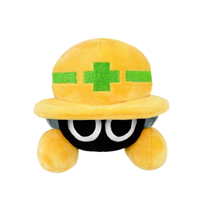 Cartoon Mega Man Plush Pendant Keychain Back Packaging Accessories Soft Car Pendant Car Keychain Good Friend Christmas Gift