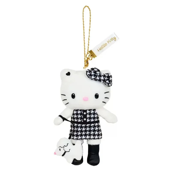 Kawaii Sanrio Hello Kitty Long Leg Dress Up Kimono Little Bear Plush Toys Keychain Cute Cartoon Backpack Pendant Decoration Gift