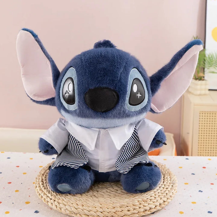 35-45cm Disney Lilo and Stitch Plush Toys Anime Cartoon Plushie Stuffed Uniform Stich Dolls Kawaii Pillow Kids Birthday Gifts