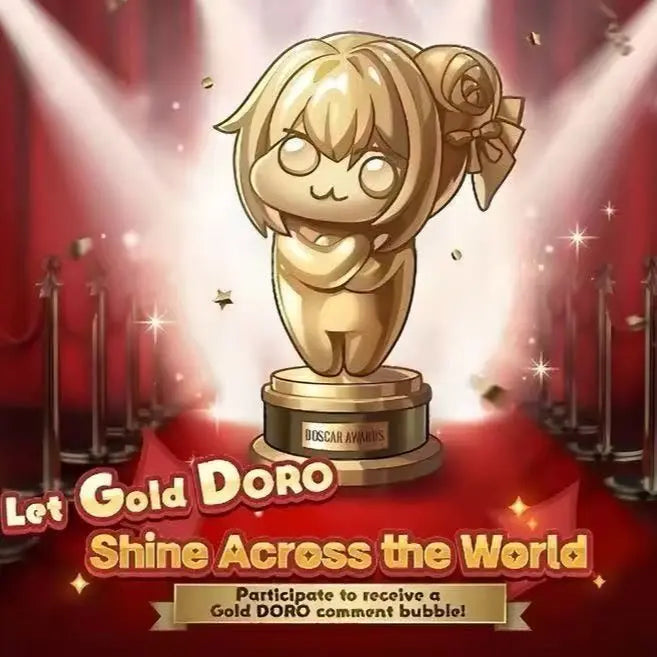 Nikke Doro Cup Figure Goddess Of Victory Gold Doro Anime Figure Games Peripheral Custom Model Ko Cute Decoration Toy Gift
