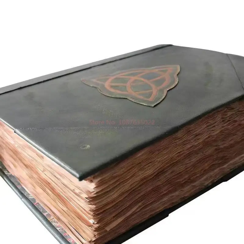 New Book Of Shadows Green Cover Bound Journal Blank And Lined Journal 350 Pages Spells Records Spellbook Retro Gifts