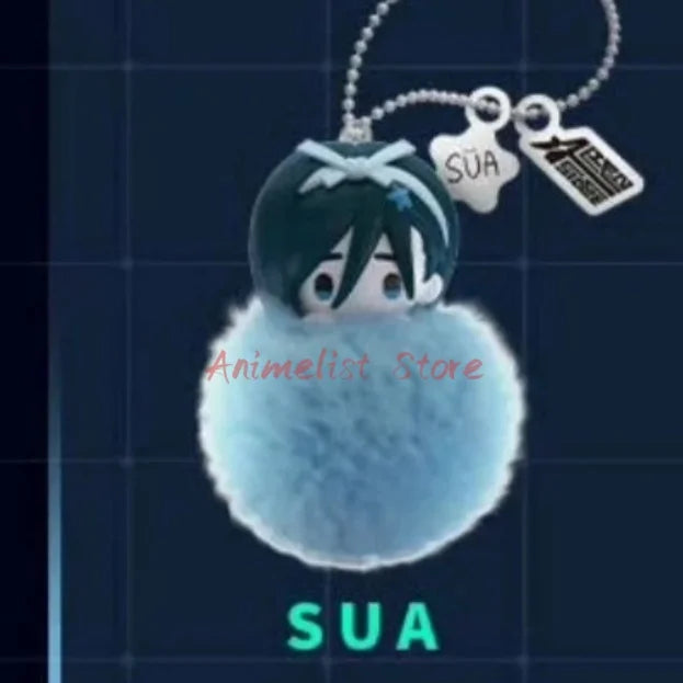 Alien Stage Mini Plush Pendant Luka Till Sua Ivan Mizi Hyuna Maumet Cosplay Keychain Hangings Mascot Cartoon Birthday Gift