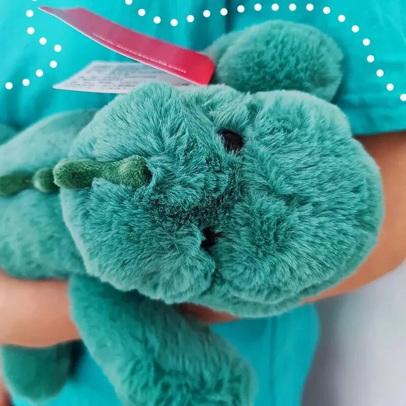 35cm Cute Dinosaur Plush Toy Stuffed Animals Green Dinosaur Soft Doll Baby Kids Sleep Comfort Doll Birthday Gift for Children
