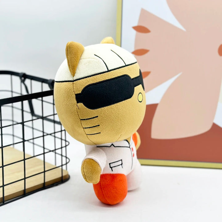 26cm Tylerthecreator Hello Kitty White and Red Patchwork Clothes Plush Doll Figure Stuffed Toys Cute Boys Girls Fans Collect Gif