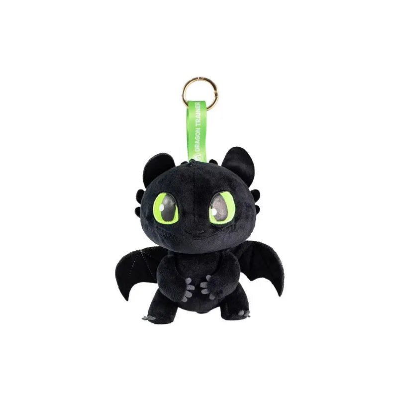 Kawaii Cartoon Night Fury Toothless Plush Toys Bubble Blowing Keychain Creative Boys and Girls Birthday Gifts Anime Peripherals