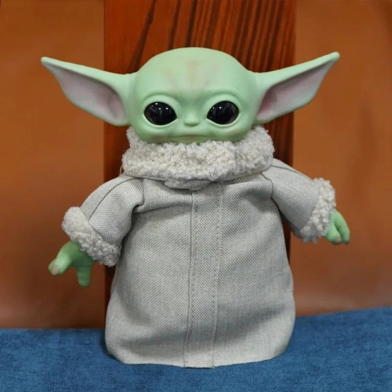 Cute Cartoon Baby Yoda Plush Toy Backpack Pendant Decoration Soft Children's Toys Home Decoration Boys and Girls Christmas Gifts