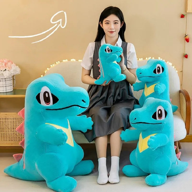 30/60cm Pokemon Totodile Plush Toys Dolls Pillow Kawaii Anime Plushie Soft Toys Stuffed Animals Doll Birthday Gift for Kids