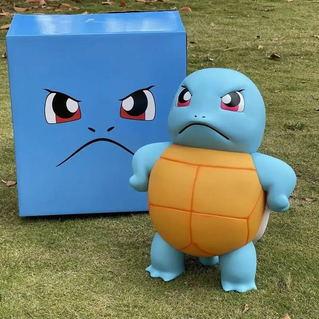 Pokemon 1:1 Large Figure Charmander Eevee Ibrahimovic Porkby Squirtle Raichu Model Doll Ornament Figurine Toy Surprise Gifts