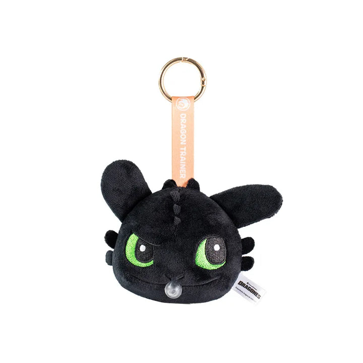 Kawaii Cartoon Night Fury Toothless Plush Toys Bubble Blowing Keychain Creative Boys and Girls Birthday Gifts Anime Peripherals