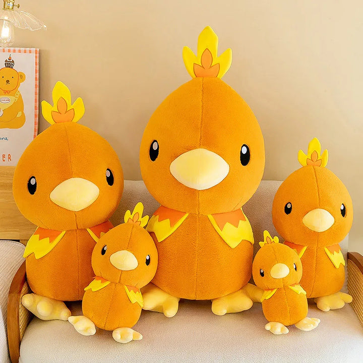 2023 Pokemon Torchic Large Plush Toys Anime Doll Cute Cartoon Pokémon Collection Torchic Stuffed Plushie Pillow Gift for Kids