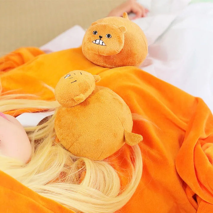 Cartoon Himouto Umaru-chan Plush Doll ‌Ham Jiro‌Soft and Cute Children’s Toys Cos Plush Props for Boys and Girls Holiday Gifts