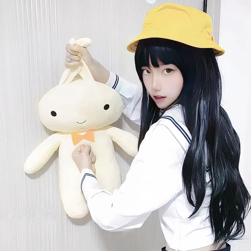 50cm Cartoon Crayon Shin-chan Nini Happy and Happy Rabbit Plush Doll Sofa Bedroom Pillow Decoration Ornament Christmas Gift