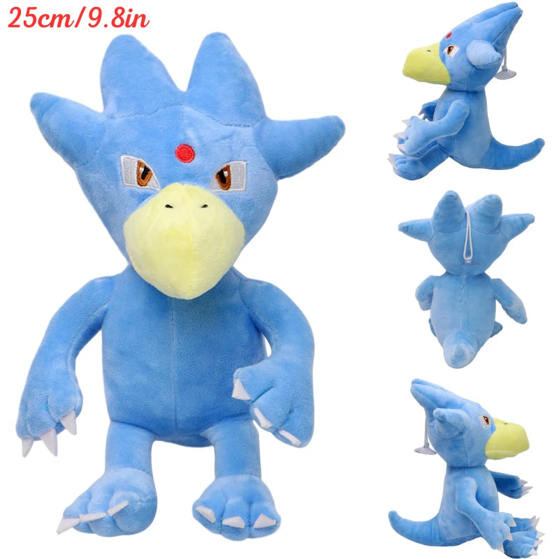 Kawaii Pokemon Gengar Magikarp Psyduck Soft Plush Toys Mew Mewtwo Poliwag Lapras Galarian Ponyta Stuffed Animals Peluche Dolls