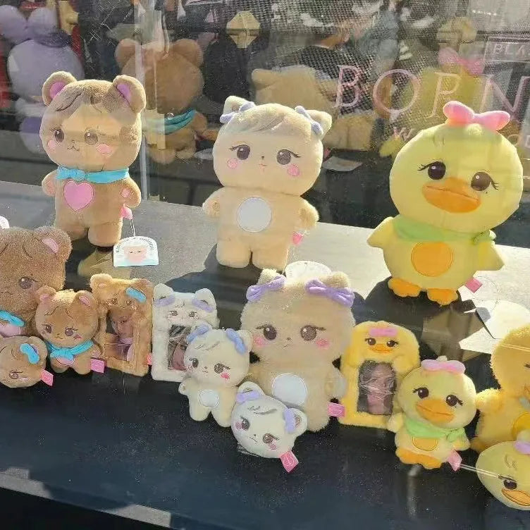 Kpop Pink Soft Plush Cute Yellow Duck Plush Toy Children Birthday Gifts
