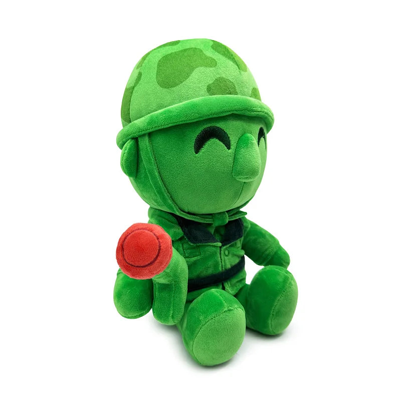 2025 New Mini Royale Plush Funny Green Warrior Stuffed Doll Cute Stuffed Animal Pillow Game Peripheral Plushines For Kid Gift